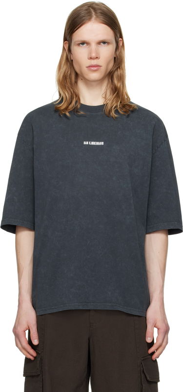 Tričko Han Kjøbenhavn Han Kjobenhavn Monogram Oversized T-Shirt Šedá | M-134555, 0