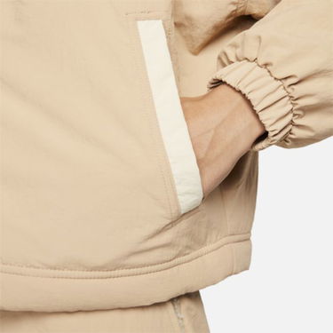Bunda Nike Sportswear Essential Woven Fleece-Lined Jacket Béžová | DQ6846-200, 1