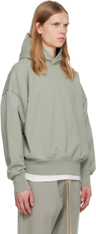 Mikina Fear of God Fear of God Relaxed-Fit Cotton Hoodie Zelené | FG25FW12-121TER-974, 1