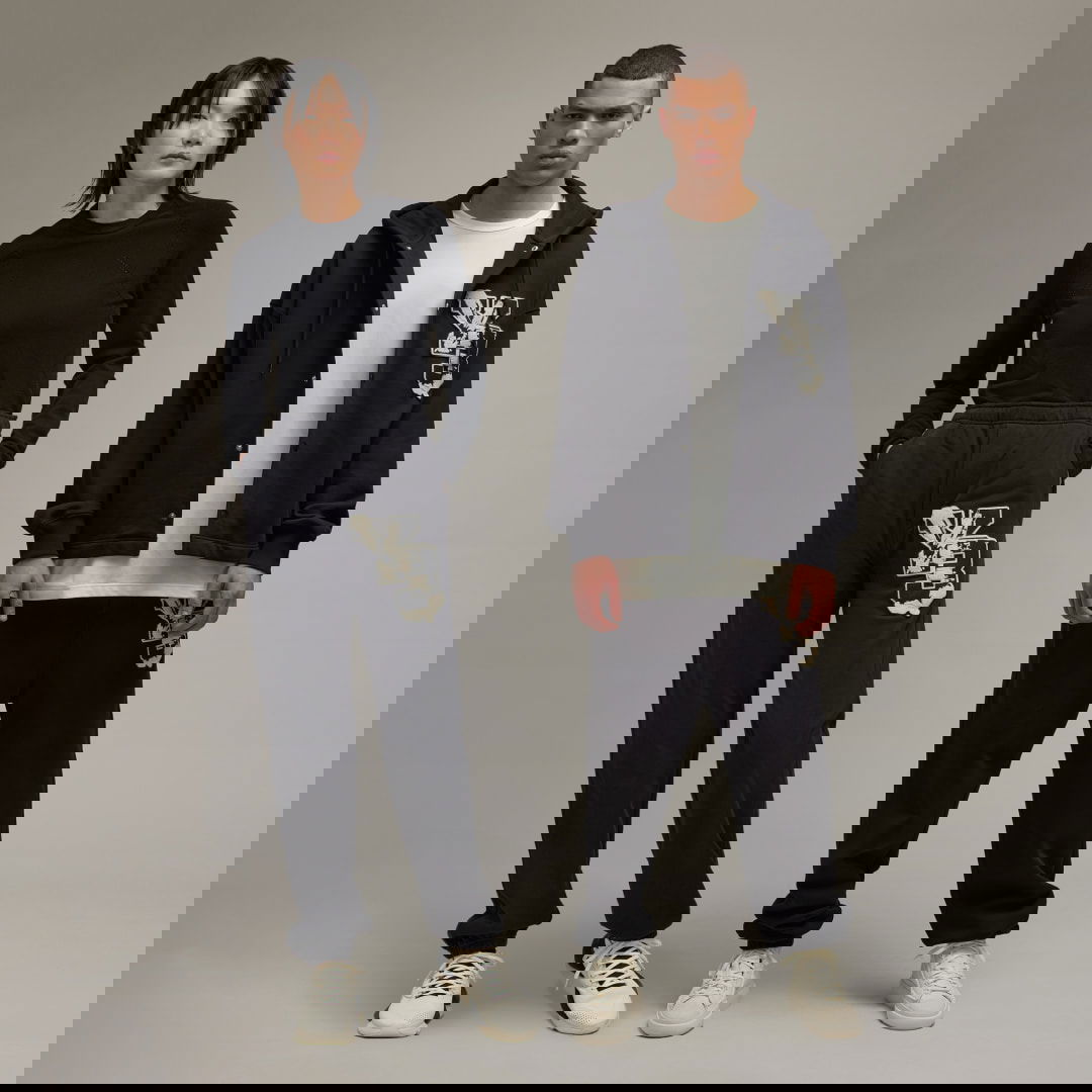 Tepláky Y-3 Graphic French Terry Čierna | IQ2128, 1