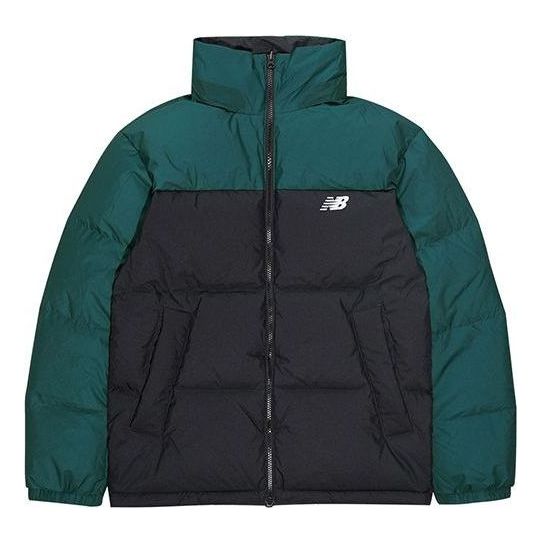 Prešívaná bunda New Balance Reversible Puffer Jacket Zelené | NP943043-GRN