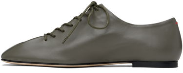 Oblečenie Aeyde Aeyde Isla Nappa Leather Derbys Zelené | A11-FL-RKLS08FL166-SS25-1007-007, 2