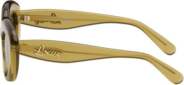 Slnečné okuliare Loewe LOEWE Curvy Logo Cat-Eye Sunglasses Zelené | LW40153I5196E 192337199646, 2