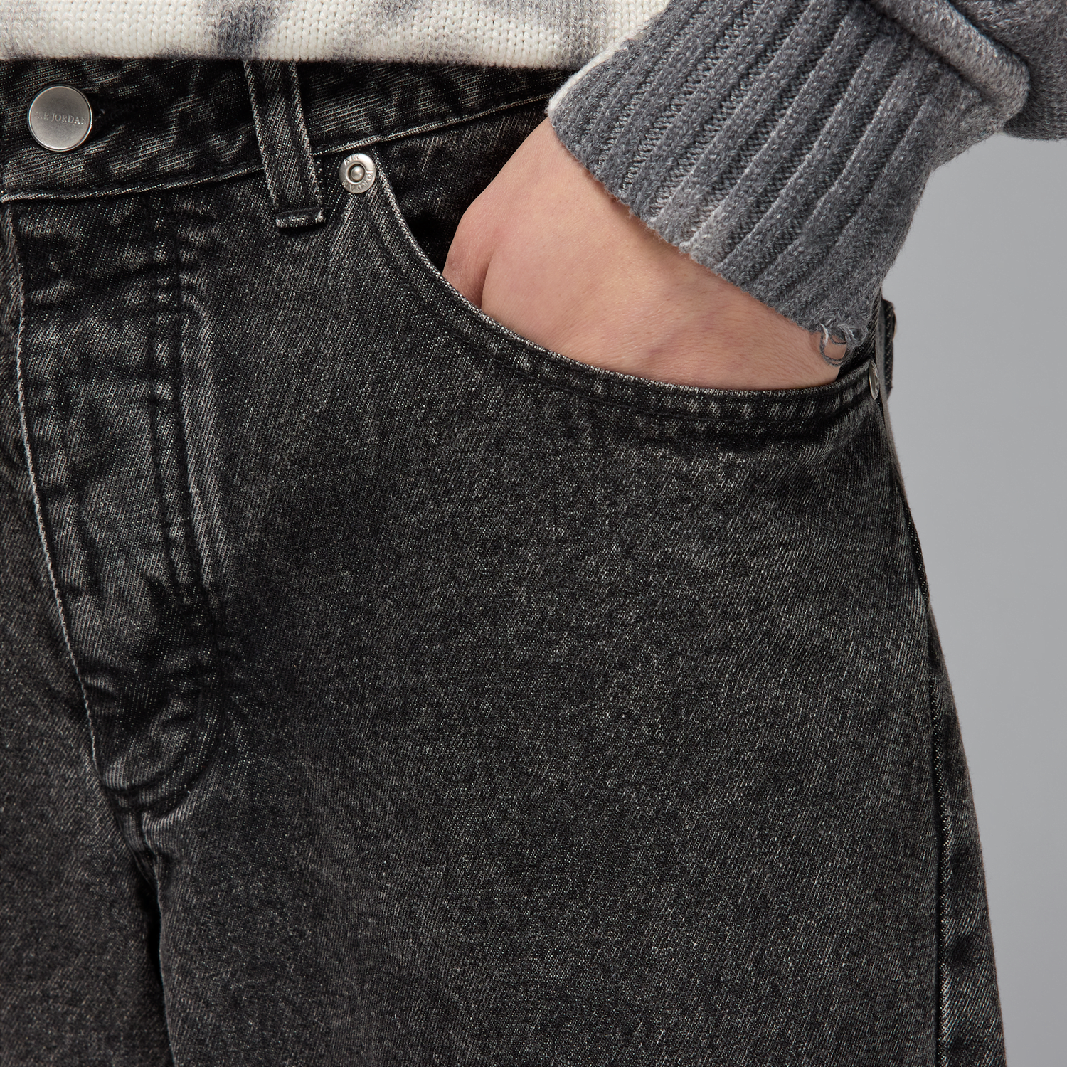 Džínsy Jordan Air Jordan Loose Fit Jeans Šedá | HF9291-010, 1