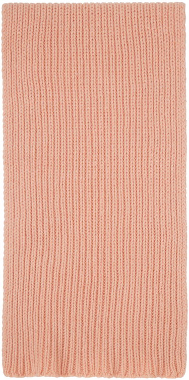 Šál Baserange Baserange Rib Knit Scarf Ružová | ACSC-RW-WI23, 0