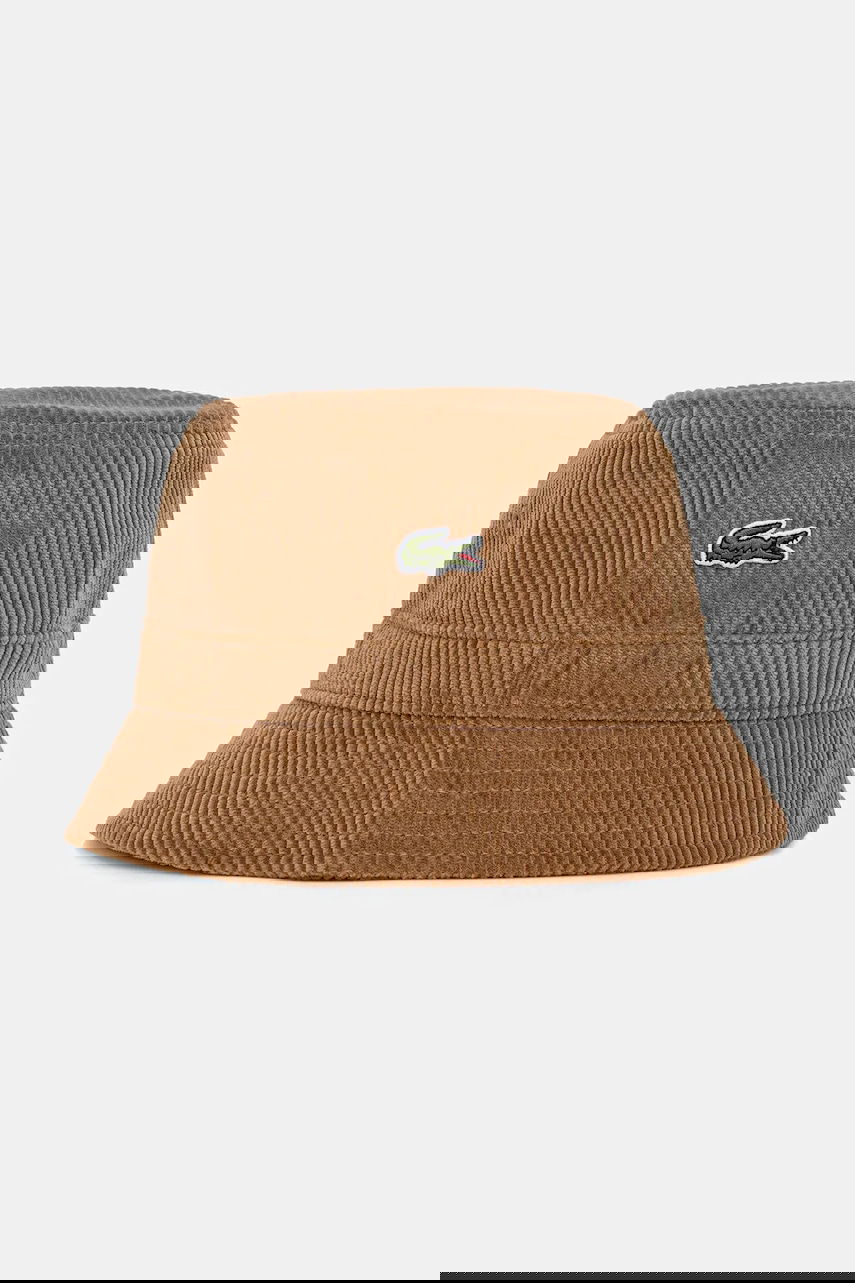 Klobúk Lacoste Corduroy Bucket Hat Hnedá | RK2934, 0
