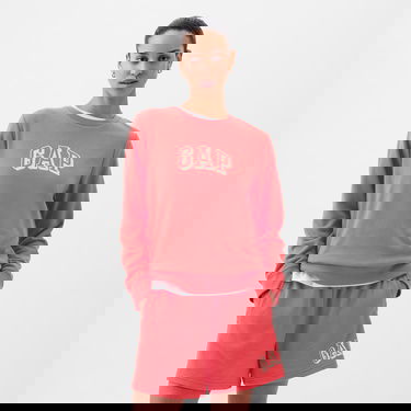 Mikina GAP Logo Sweatshirt Cayenne Červená | 885586-00, 0