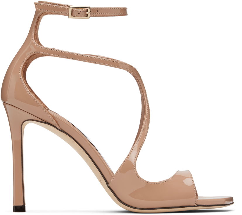 Doplnky Jimmy Choo Jimmy Choo Azia 95 Heeled Sandals Béžová | AZIA 95