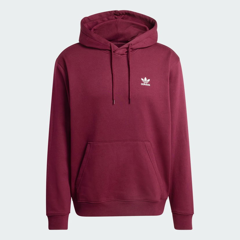Mikina adidas Performance Loose Fleece Hoodie Vínová | HY2079