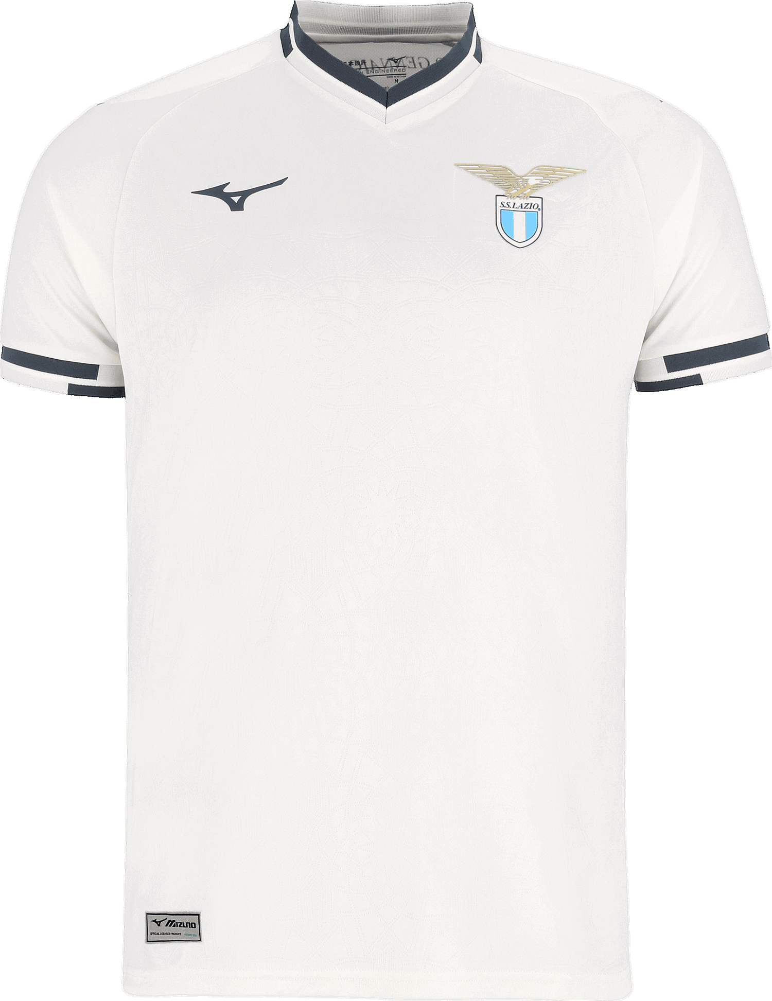 Dres Mizuno Mizuno Lazio Roma Away Jersey 2025/26 Biela | p2gacx08-07, 0