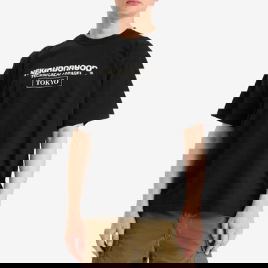 Tričko Neighborhood Technical Apparel Tokyo Graphic Tee, Size Large Čierna | 251PCNH-ST16-BLK, 2