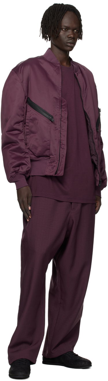 Bomber bunda Y-3 Y-3 Insulated Bomber Jacket Vínová | KA2397, 3