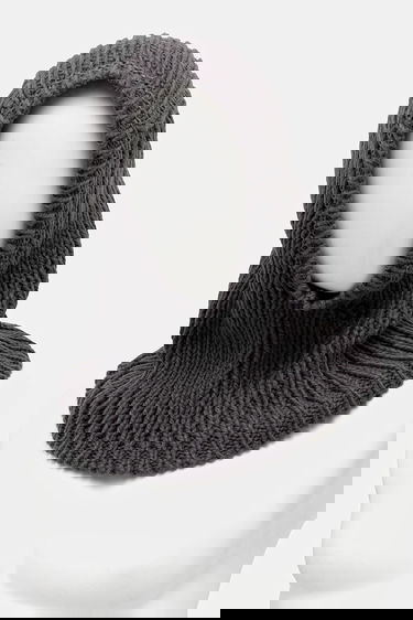 Klobúk Y-3 Y-3 Knitted Hood Balaclava Šedá | KC0416, 3