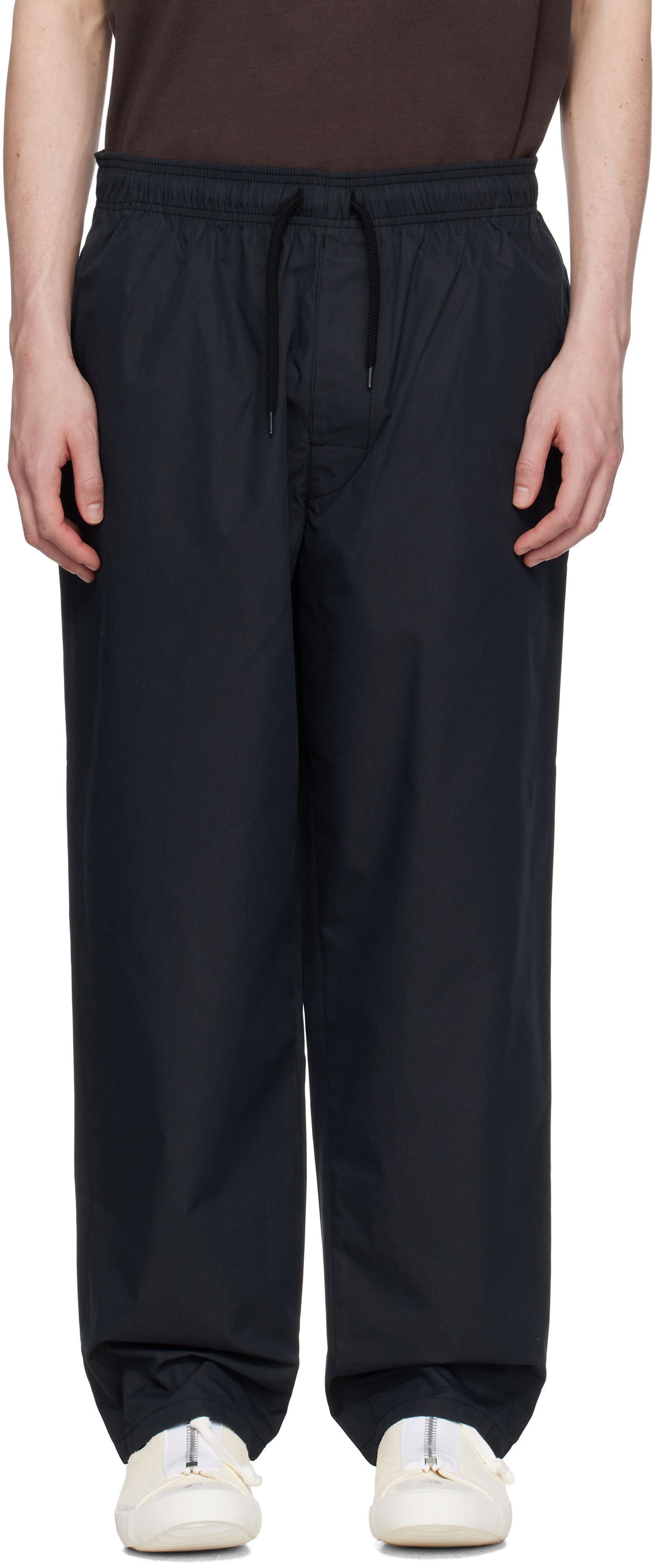 Tepláky WTAPS Drawstring Track Trousers Čierna | 251CWDT-PTM02, 0