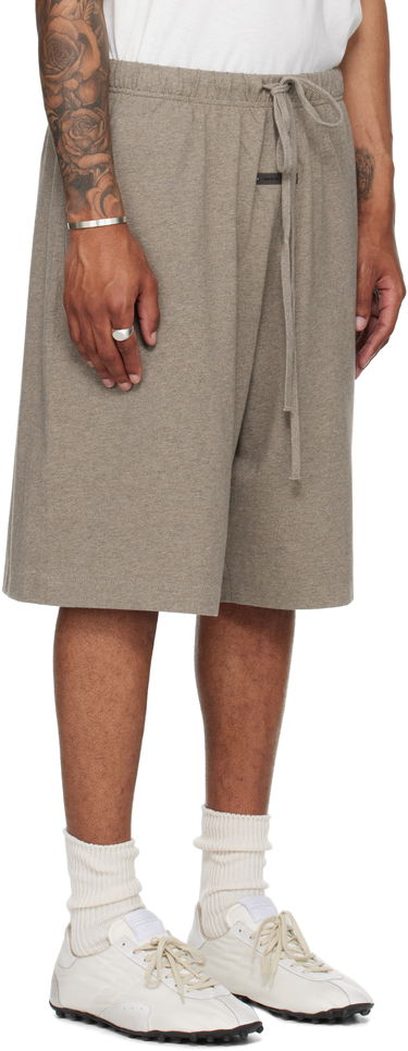 Šortky Fear of God Fear of God ESSENTIALS Basketball Jersey Shorts Šedá | 160SP254613F, 1