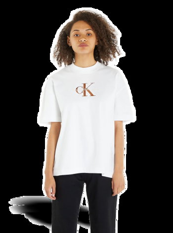 CALVIN KLEIN Cotton Monogram T-Shirt J20J222022 YAF