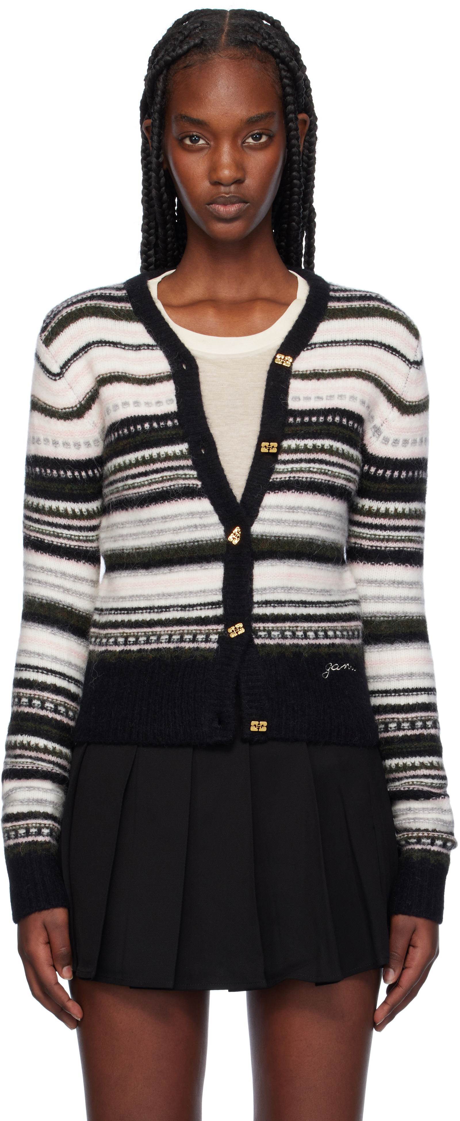 Stripe Cardigan