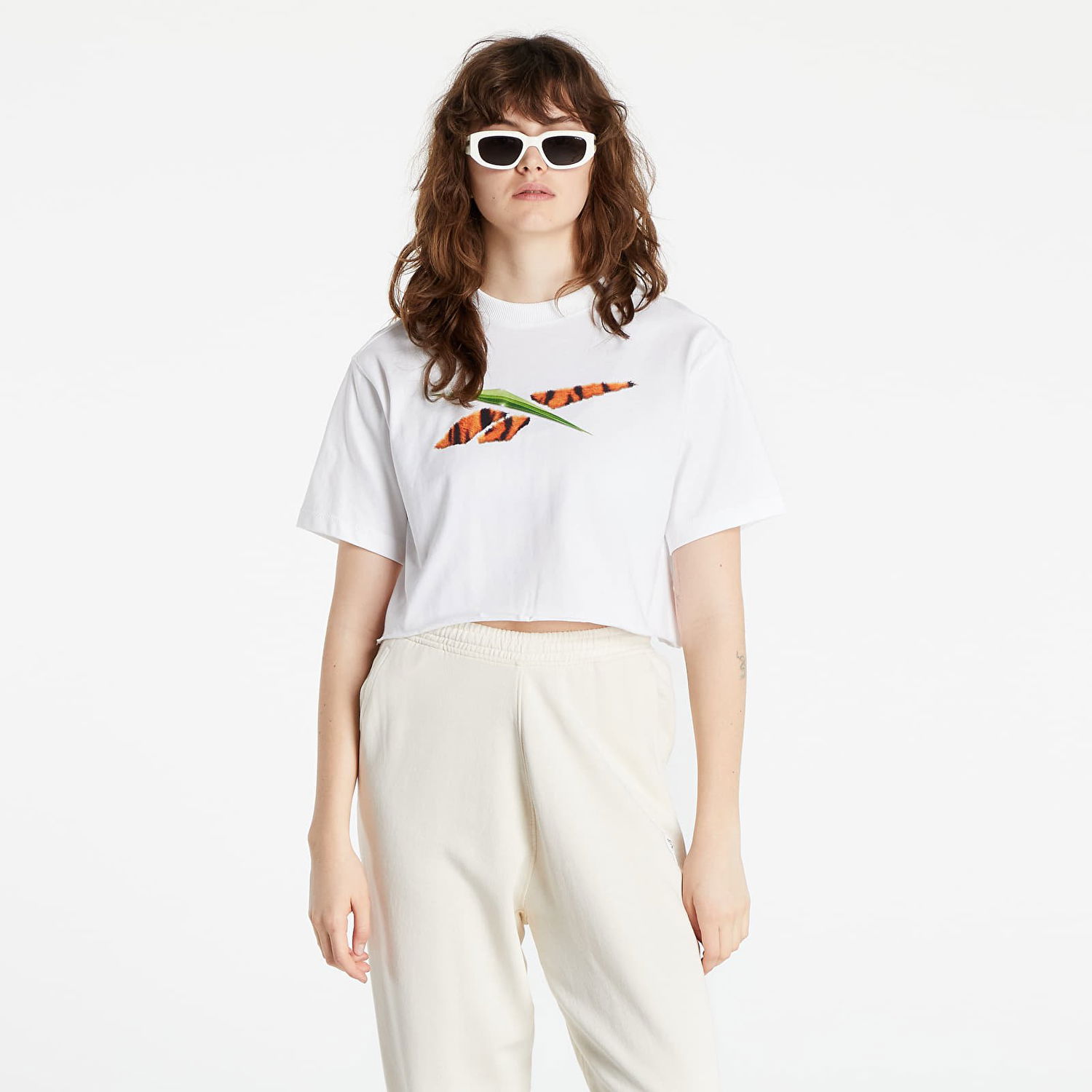 Tričko Reebok Fj Tactile Vector Tee Biela | HD5221, 0