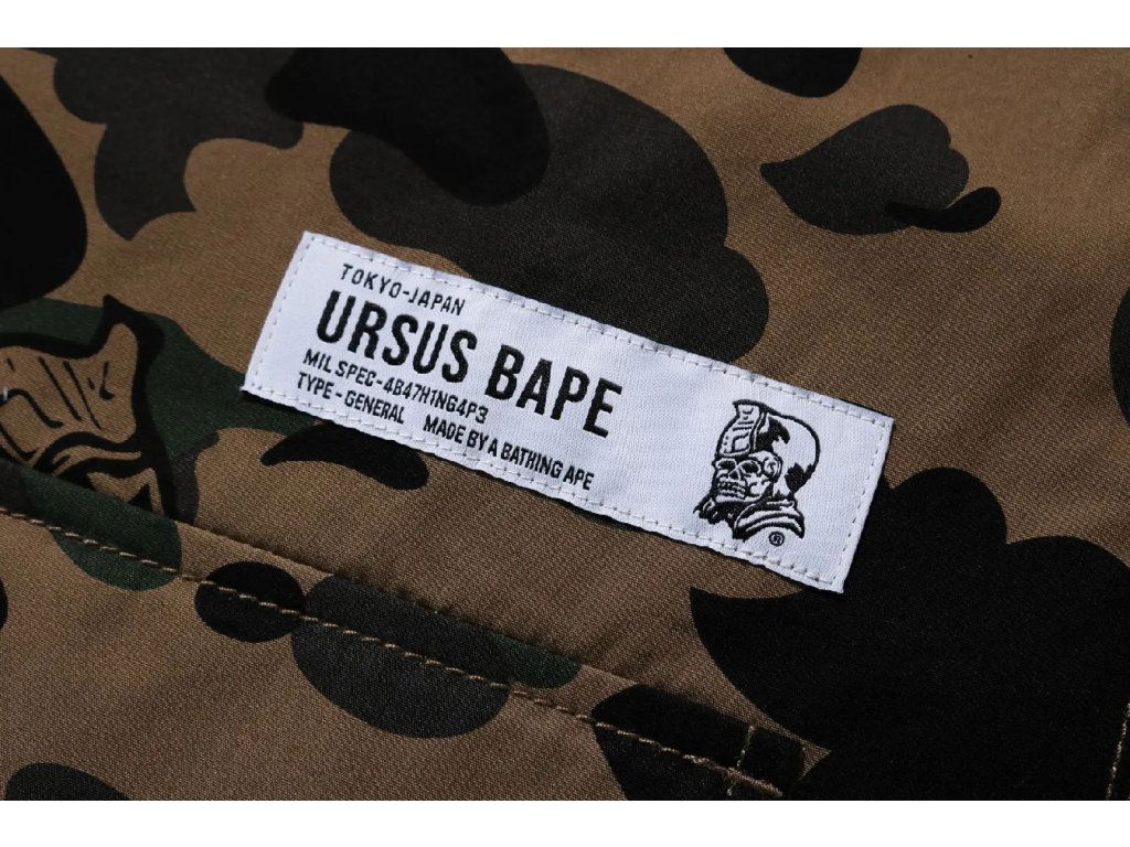 Bape Ursus Military Shirt Camo