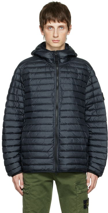 Prešívaná bunda Stone Island Nylon Down Jacket Navy | 771540324, 0