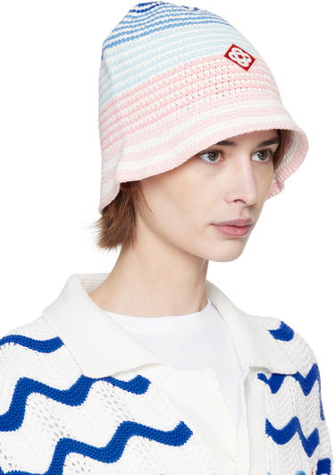 Klobúk Casablanca Casablanca Gradient Crochet Bucket Hat Rôznofarebný | APS25-HAT-077-01, 1