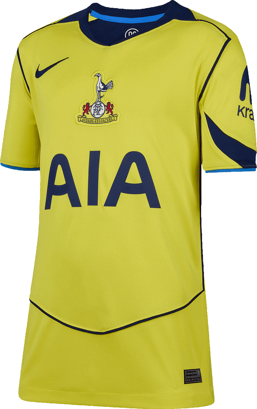 Dres Nike Tottenham Hotspur FC Stadium Third Jersey 2025/26 Dri-FIT Žltá | hm4127-741