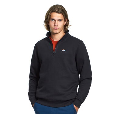 Mikina Dickies Oakport Quarter Zip Sweater Čierna | DK0A4XD4BLK1, 0