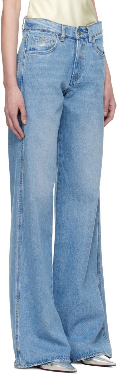 Džínsy Coperni Coperni Wide Leg Jeans Modrá | COPP95F2008B, 1