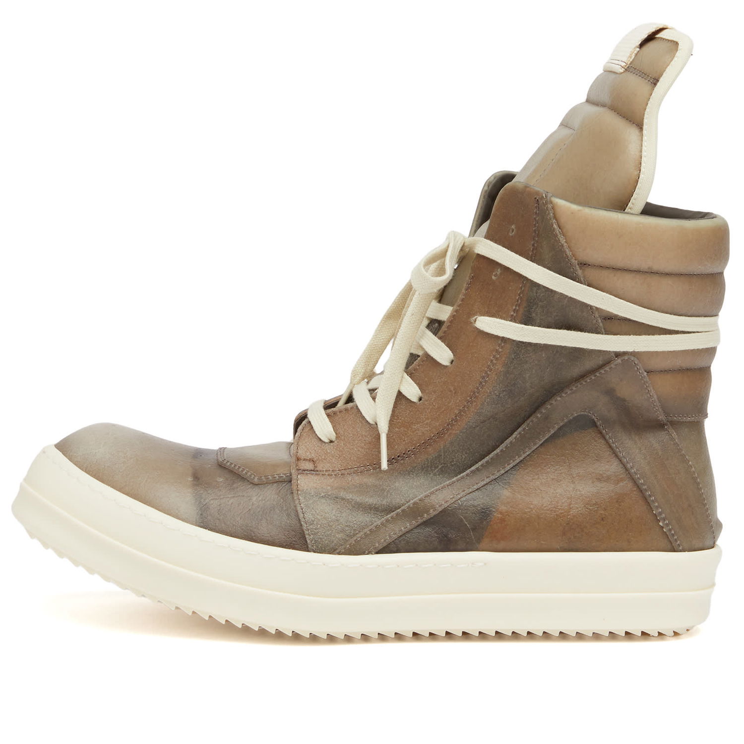 Tenisky a topánky Rick Owens Rick Owens Transparent Leather Geobaskets Size EU 40 Hnedá | RR01E5894-LCT-34341, 0