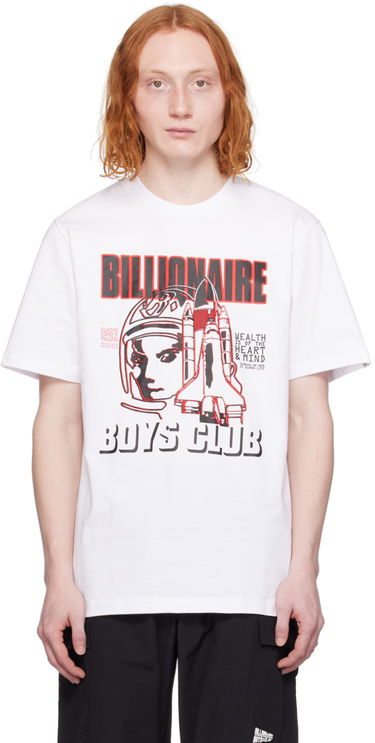 Tričko BILLIONAIRE BOYS CLUB Space Program T-Shirt Biela | B24139, 0