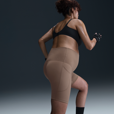 Podprsenka Nike One Maternity High-Waisted Pocket Bike Shorts 8" Čierna | FN3247-233, 4