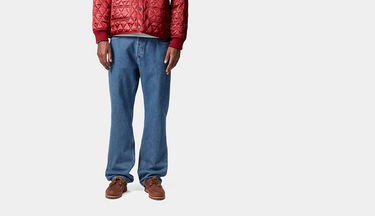 Džínsy Carhartt WIP Nolan Jeans Modrá | I033006_01_60, 4