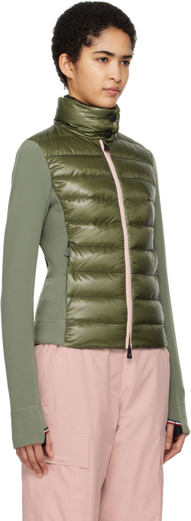 Prešívaná bunda Moncler Moncler Grenoble Padded Zip-Up Down Jacket Zelené | J20988G0001980093, 1