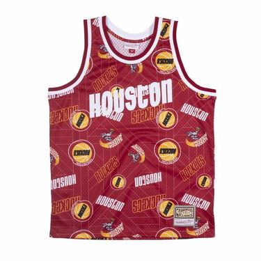 Dres Mitchell & Ness Houston Rockets Swingman Jersey Ružová | MSPOBW19081-HROPTRD, 2