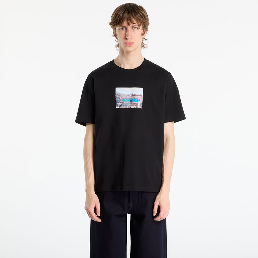 Tričko Wasted Paris Graphic Print T-Shirt Elevation Čierna | WP_000320