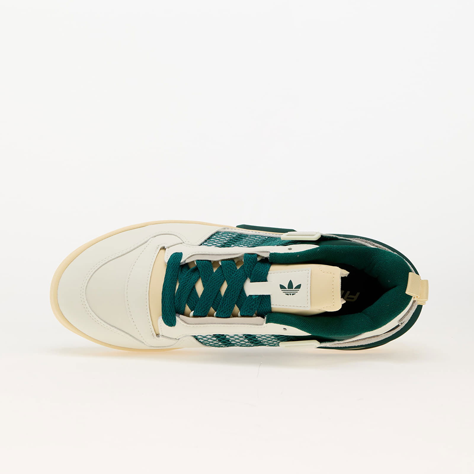 Forum Mid Low Ivory/ Off White/ Collegiate Green