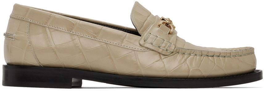 Versace Medusa '95 Croc-Effect Loafers