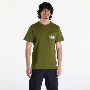 The North Face T-Shirt Berkeley California Pocket S/S Tee Forest Olive NF0A87U2PIB1