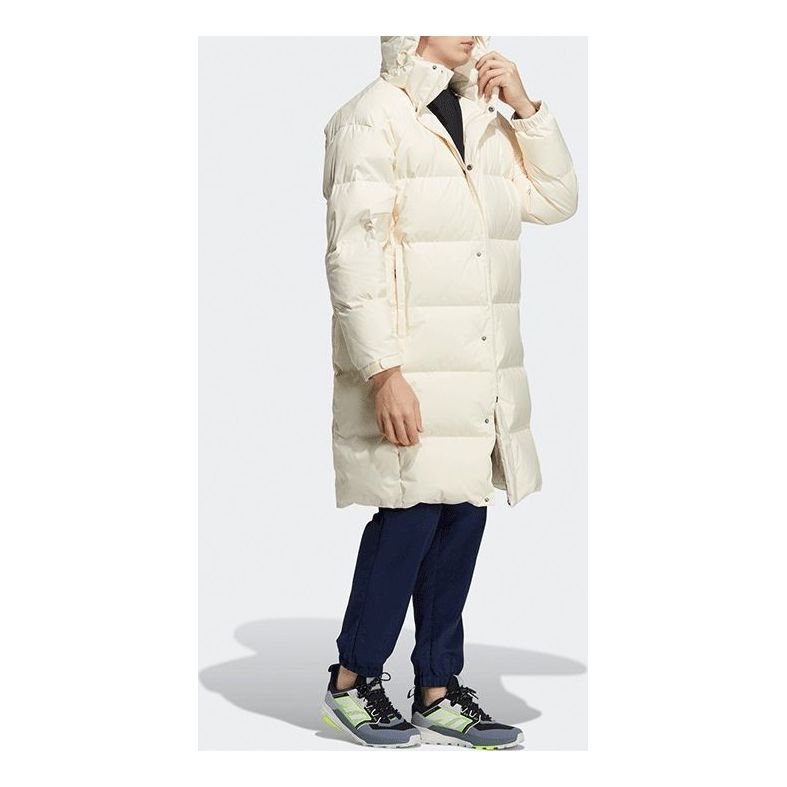 Kabáty adidas Originals Detachable Mid-Length Down Jacket Biela | H23086