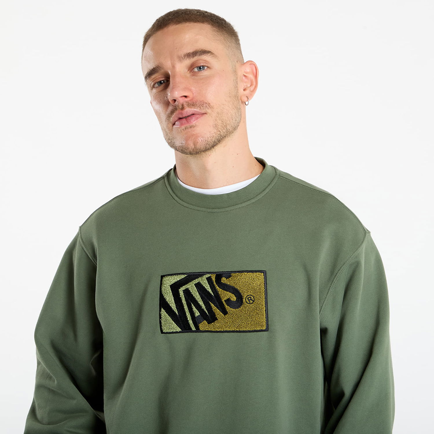 Mikina Vans Vans Original Standards Sweatshirt Zelené | VN000P8CEN61, 1