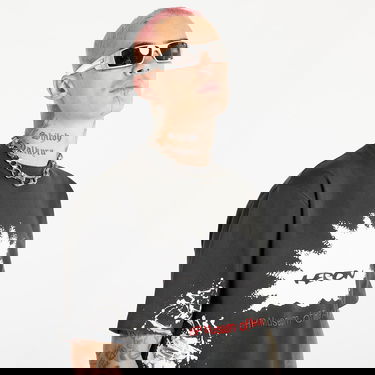 Tričko HERON PRESTON 'Museum' T-Shirt Čierna | HMAA032F23JER0051025, 4