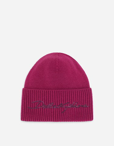 Kulicha Dolce & Gabbana Dolce & Gabbana Knit Logo Beanie Ružová | LBKH94JCVWFF0247, 0