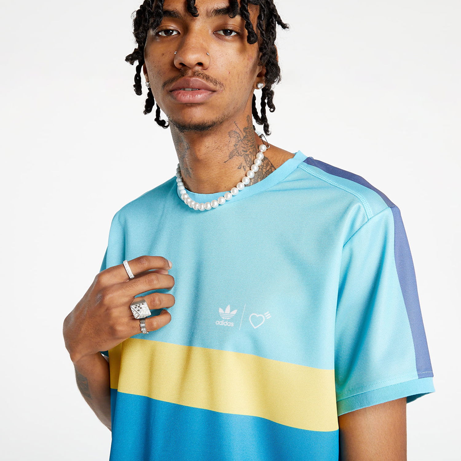 Tričko adidas Originals Human Made Graphic Tee Rôznofarebný | HA7923, 1