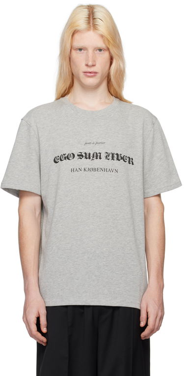 Tričko Han Kjøbenhavn Han Kjobenhavn Freedom T-Shirt Šedá | M-133211, 0