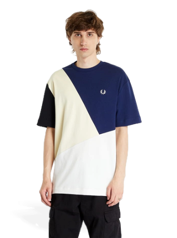 Fred Perry Abstract Colour Block T-Shirt M5612 143