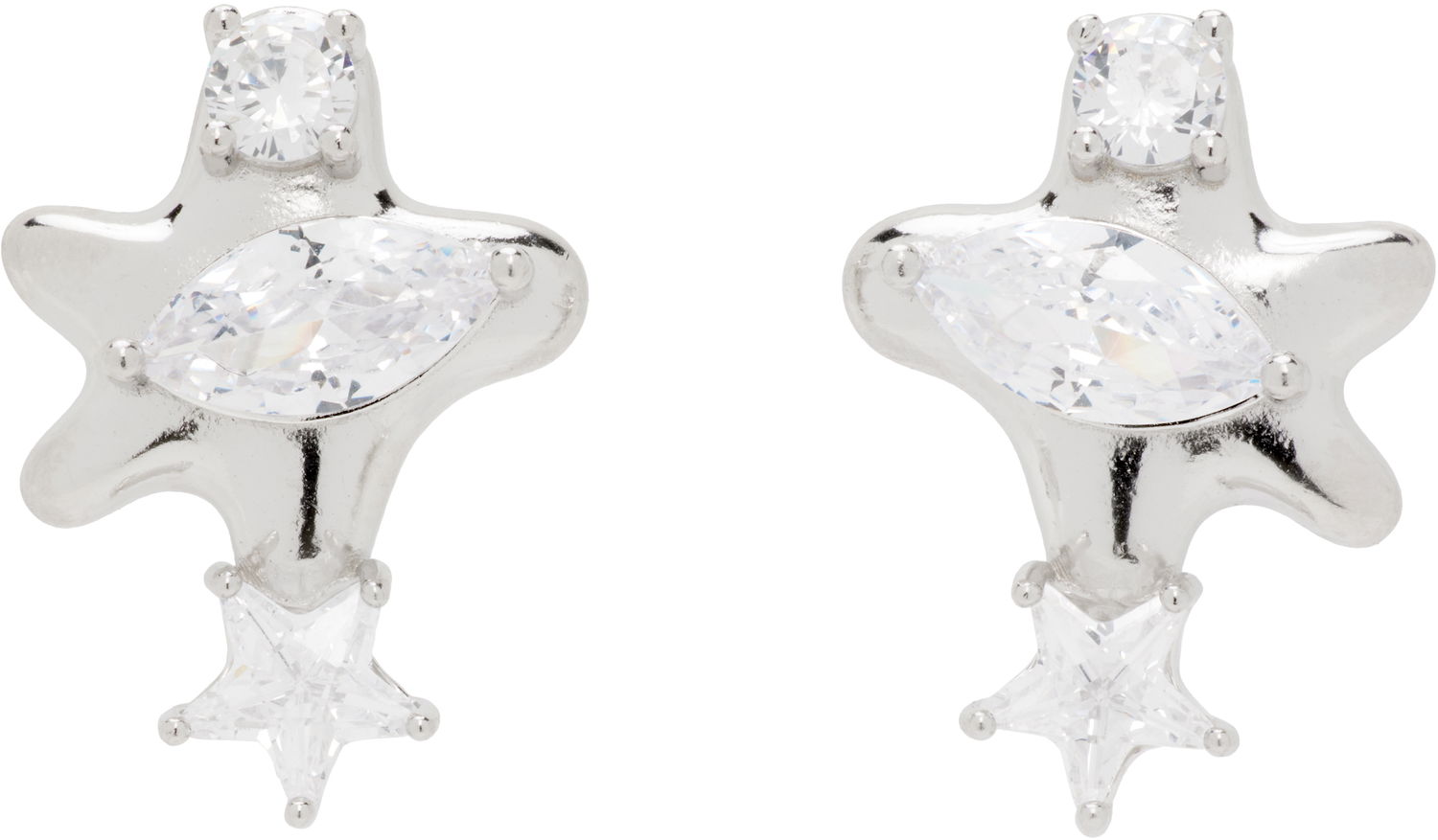 Náušnice Collina Strada Constellation Stud Earrings Metalická | XX1305, 0