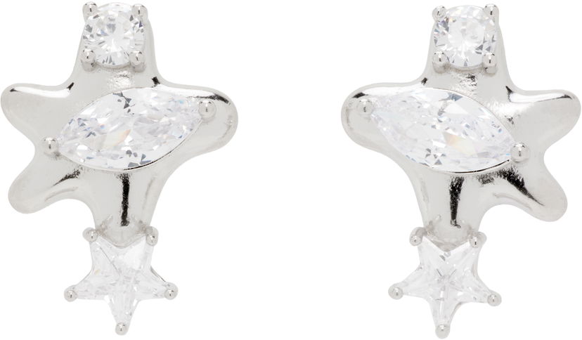 Náušnice Collina Strada Constellation Stud Earrings Metalická | XX1305