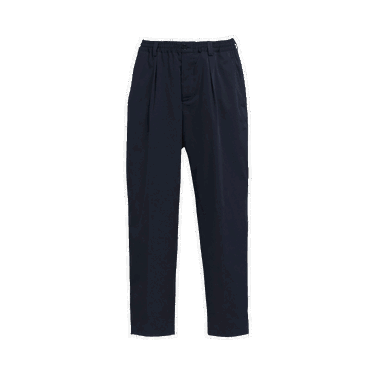 Nohavice Marni Marni Pleated Elastic Waist Trousers Navy | PUMU0017S0 UTC084 00B99, 0