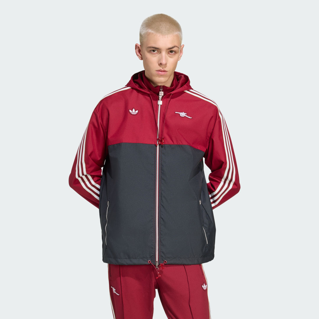Parka adidas Performance Arsenal Terrace Icons Parka Červená | JM9394, 0