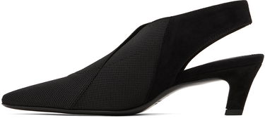 Tenisky a topánky TOTEME 'The Mid Heel Elastic Slingback' Heels Čierna | 242-WAS1419-FB0152, 2